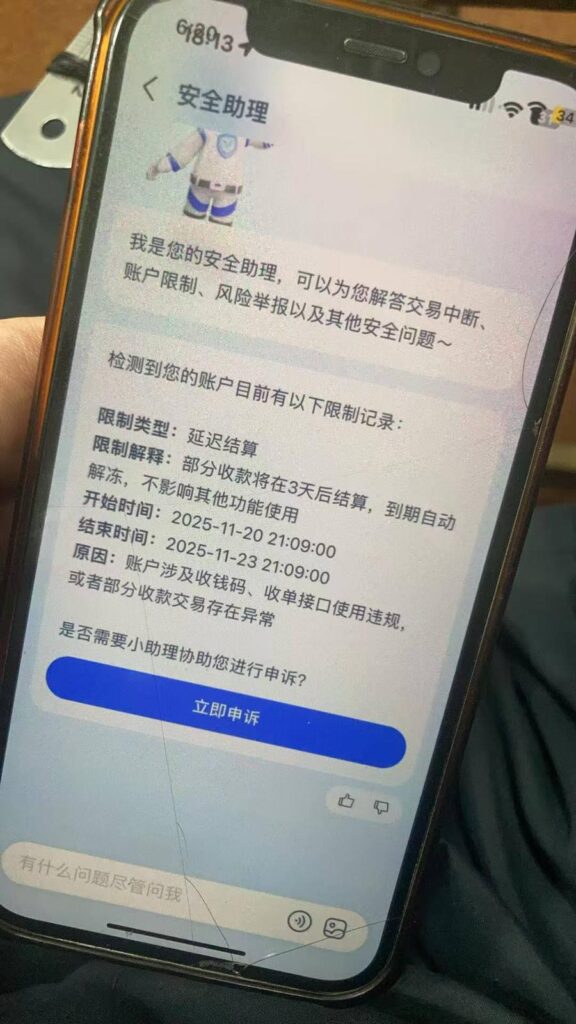 Why Alipay Restricts Accounts (Safety Assistant Message Explained)