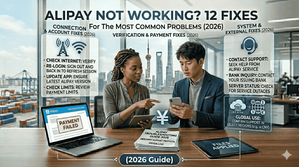 Alipay Not Working 12 Fixes for the Most Common Problems in 2026